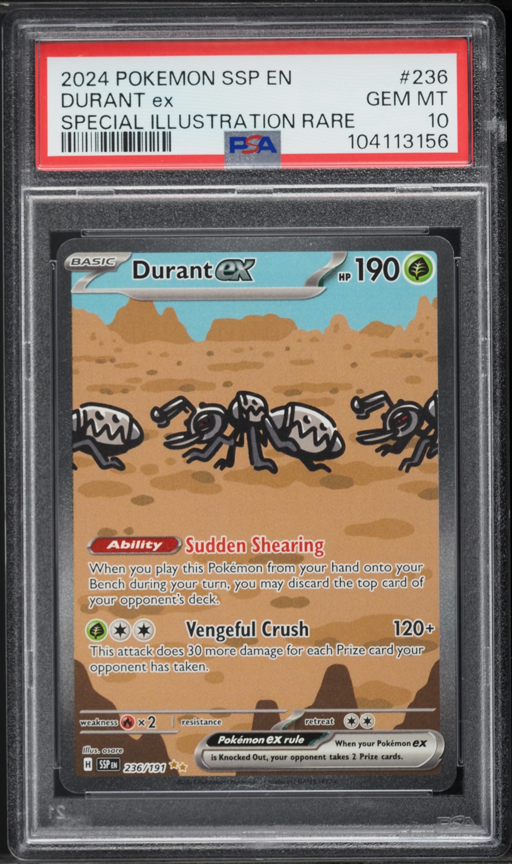 Durant EX (Surging Sparks #236) · Member reward
