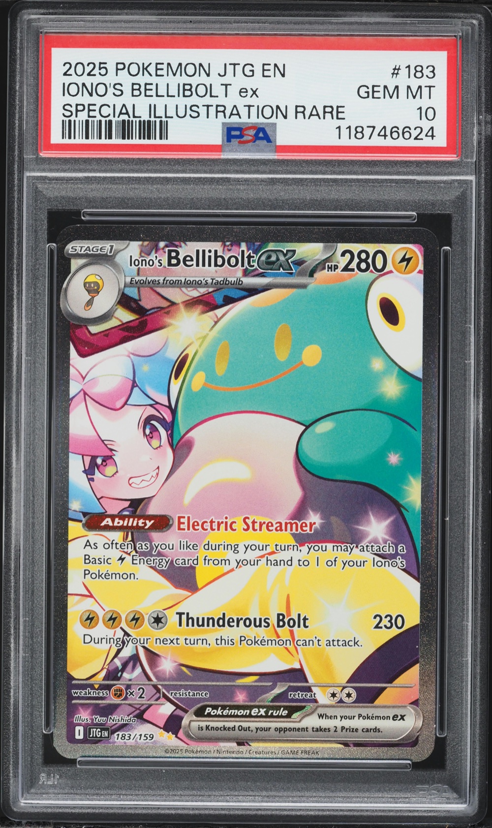 Iono's Bellibolt EX (Journey Together #183) · Member reward