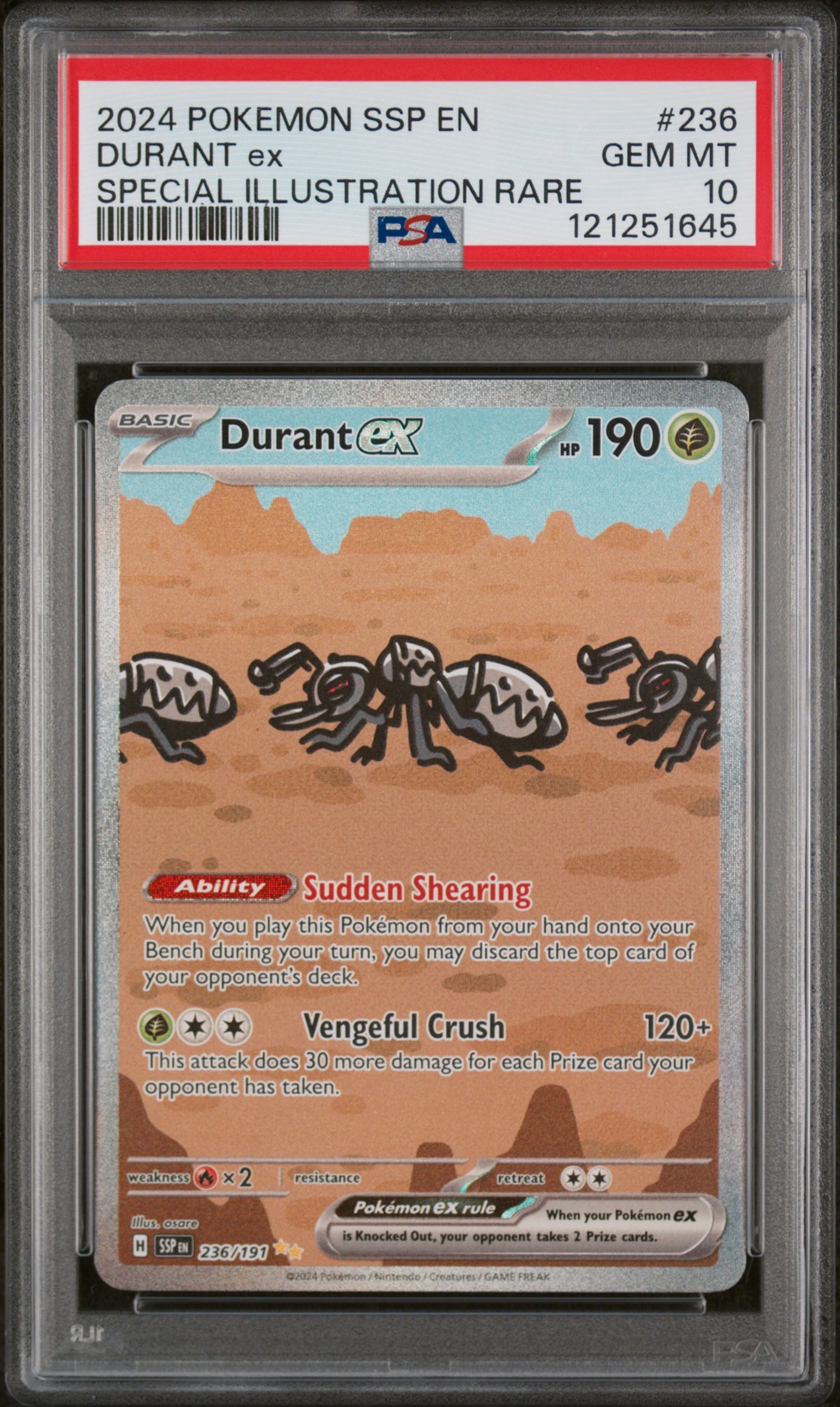 Durant EX (Surging Sparks #236) · Member reward