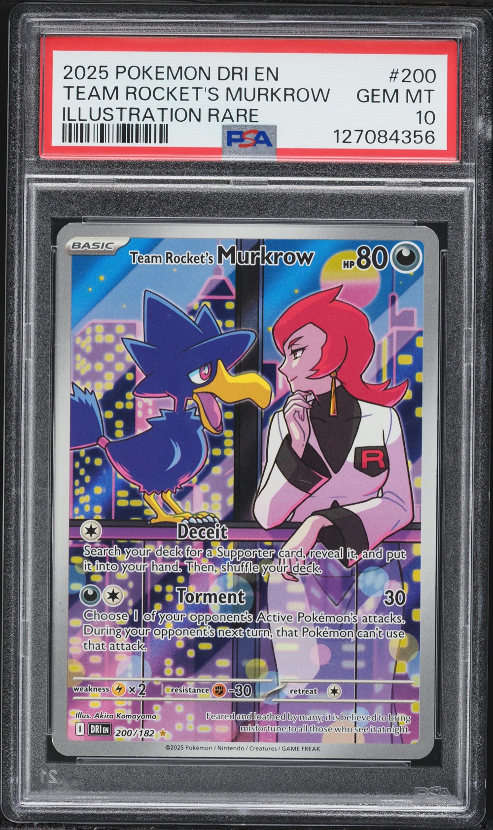 Team Rocket's Murkrow (Destined Rivals #200) · Member reward