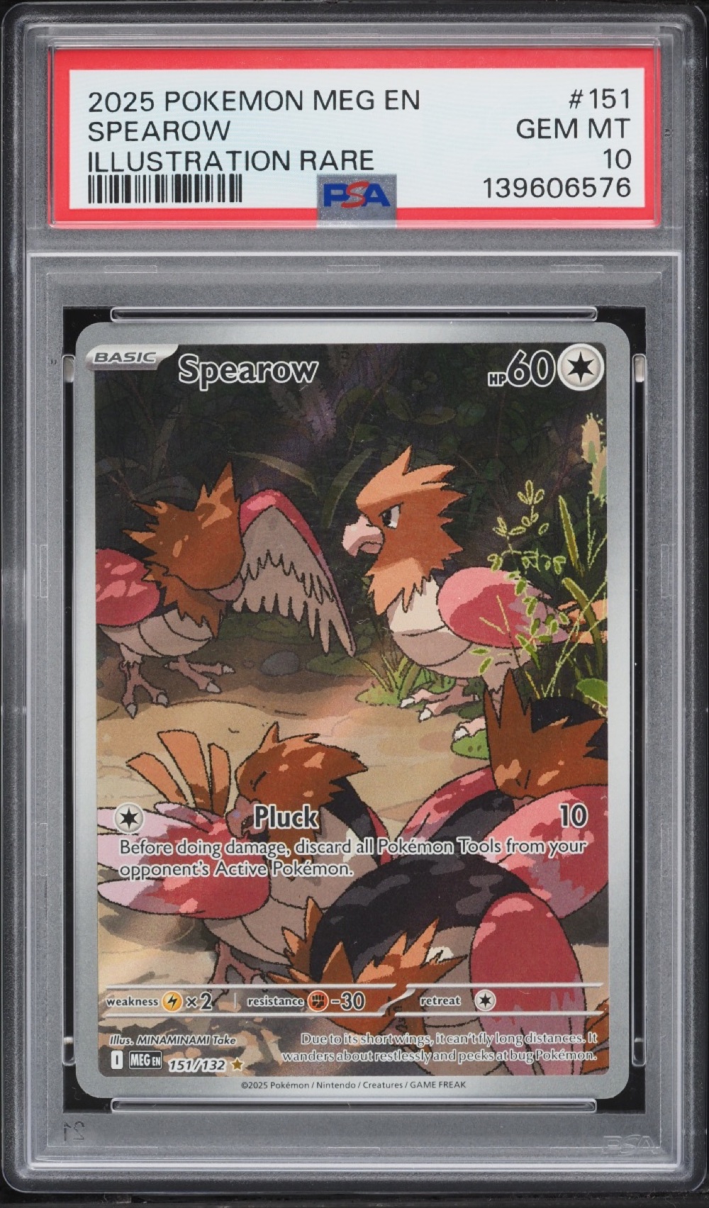 Spearow IR (Mega Evolution #151) · Member reward