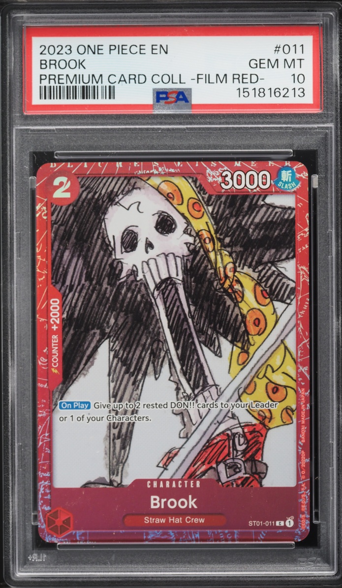 Brook (One Piece Film Red Premium #ST01-011) · Member reward