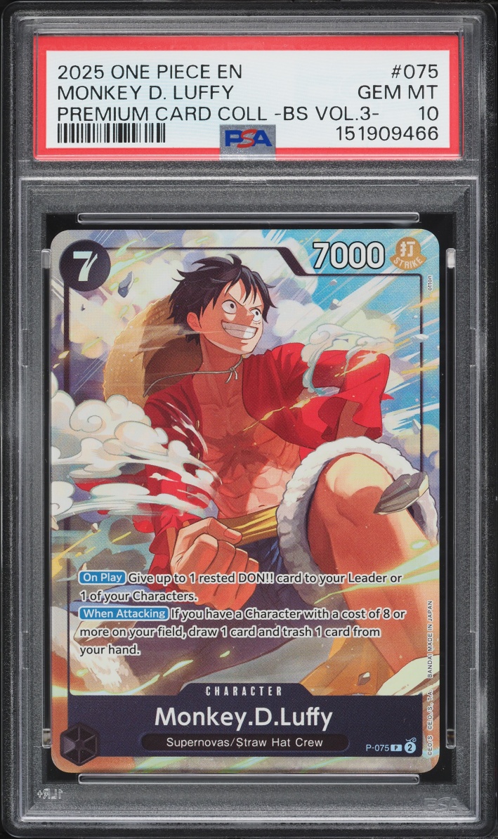 Monkey D. Luffy (One Piece Premium Best Selection Vol. 3 #075) · Member reward